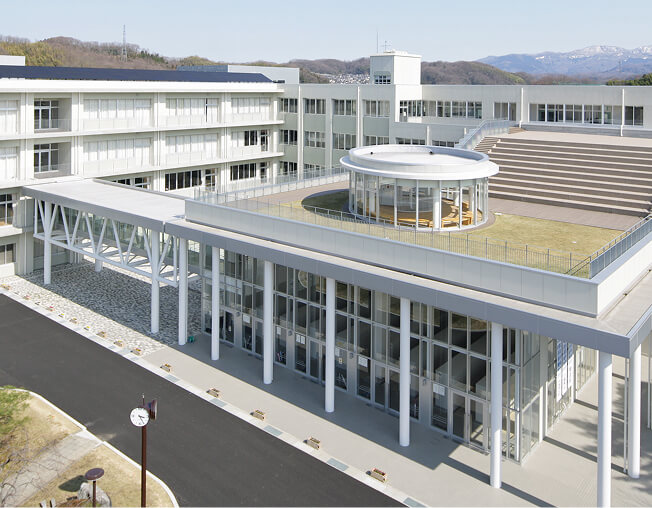 金沢桜丘高等学校 改築工事（図書メディア棟・建築）