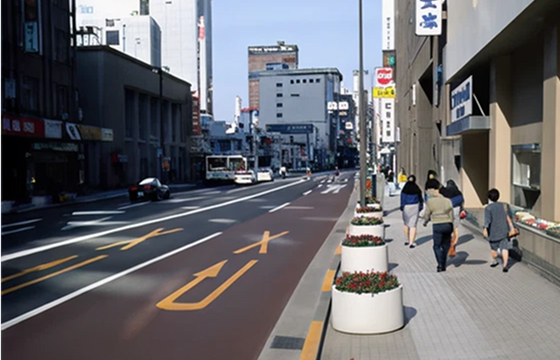 有色骨材入りのイメージ